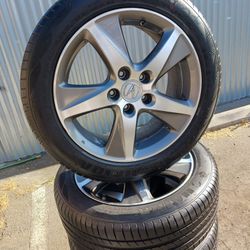 Juego De Rines Para Honda Accord Civic CRV Yantas Muy Buenas Medida 17