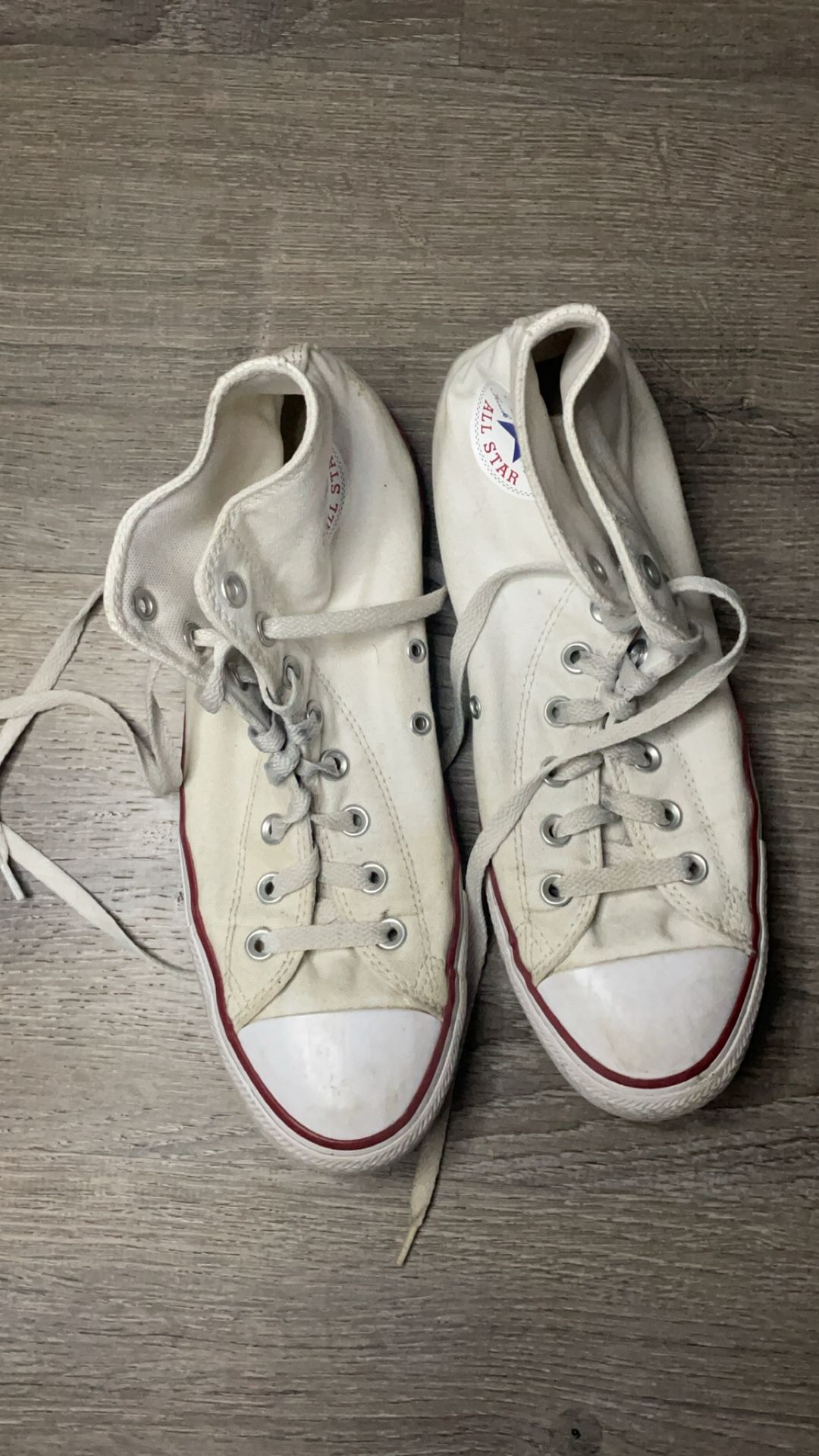 White Converse All-Star