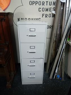 2- regular file cabinets - $22.50 each