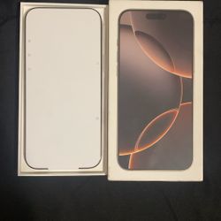 iPhone 16 Pro Max 256GB – Brand New, Never Used (Unlocked)