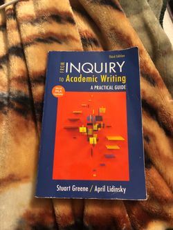 From Inquiry to Academic writing 3rd edition