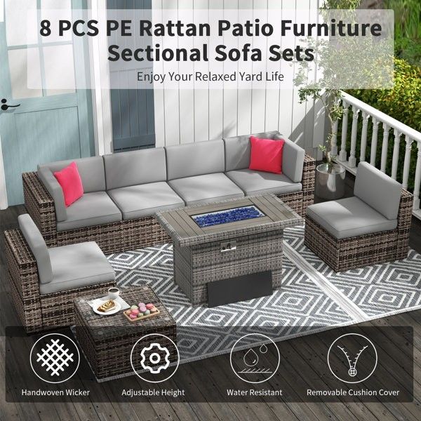 Latitude 6 Person Outdoor Seating