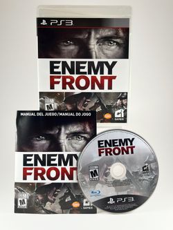 PS3 Enemy Front CIB -- Cleaned, Tested, and Working!