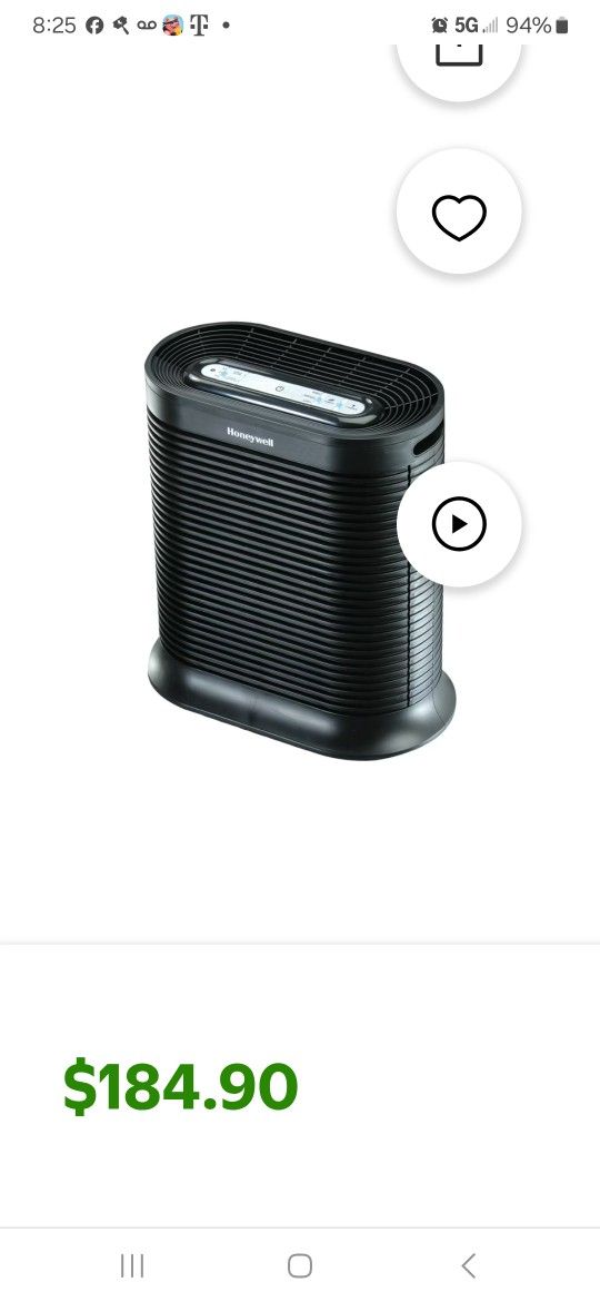 Honeywell Hepa Purifier