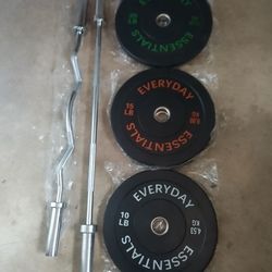 Bumper Plates, Olympic Weights, Bars, Station, Benches, Dumbbell Set, Step Platform 