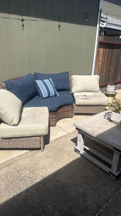 Free outdoor furniture and table!
