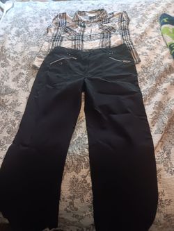 Slack and button up shirt