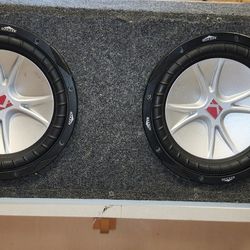 2 Kicker CVR 10 Inch Subs W/ Box