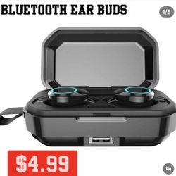 Bluetooth 5.0 Headsets Wireless With Smart Charging Case 