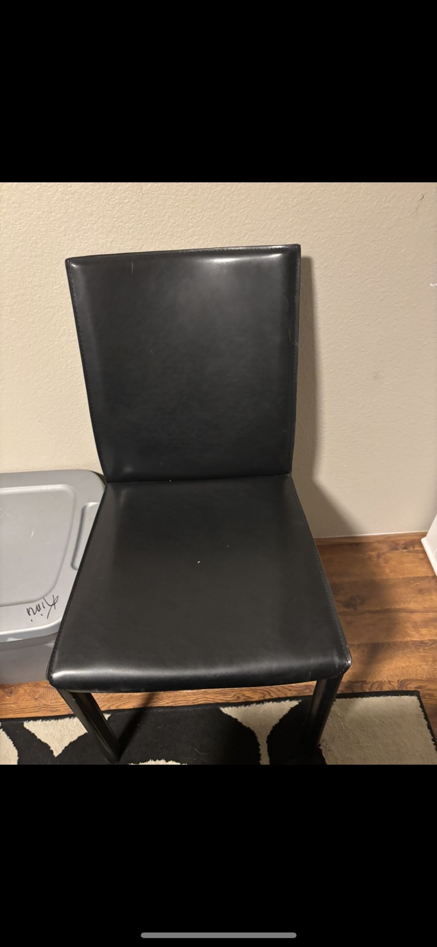 Two Black Chairs