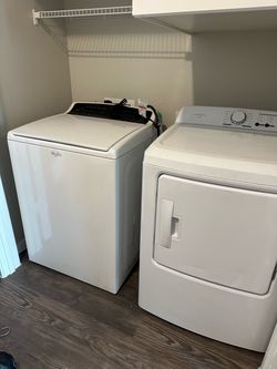 Washer and dryer