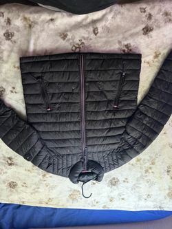 Tommy Hilfiger Black Quilted Puffer Jacket