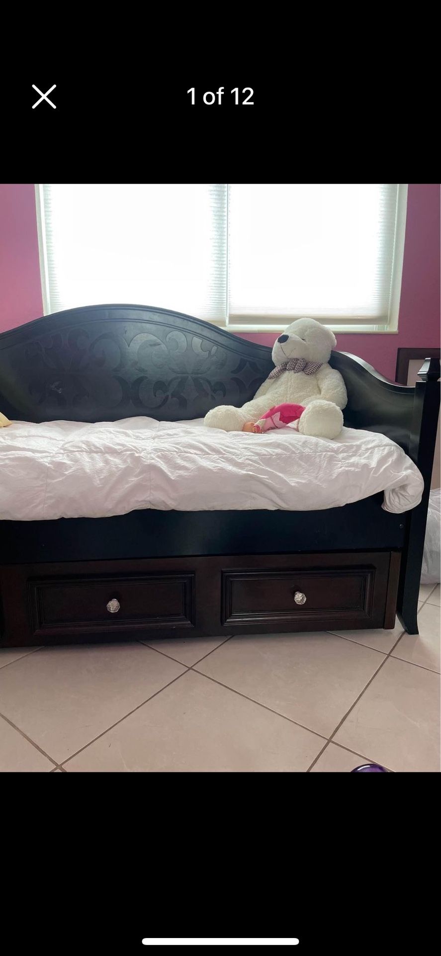 Daybed With Night Stand And Desk