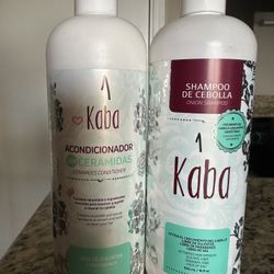 Shampoo And Conditioner  KABA