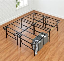 King Size Foldable Metal Platform Bed Frame – Great Condition