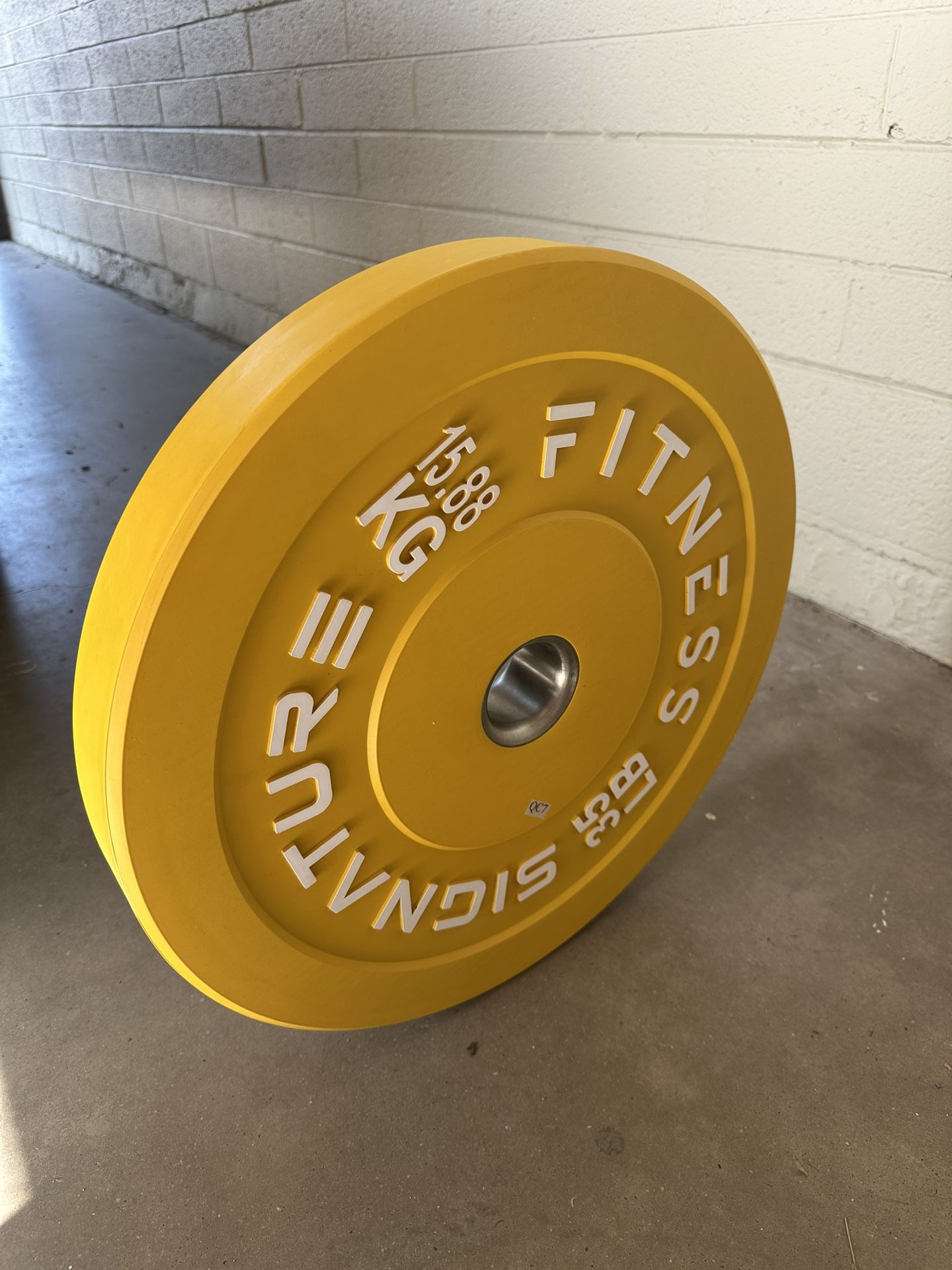 🔥 2 NEW Signature Fitness Olympic Bumper Plates