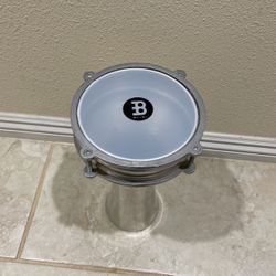 Small Aluminum B Meinl Drum In Really Good Condition.