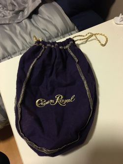 Crown Royal bag