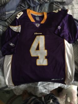 Brett Favre Reebok #4 Jersey XL