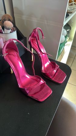 Pink heels