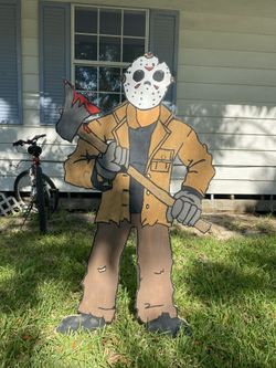 Jason Halloween Yard Art 