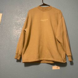 Fear of God ESSENTIALS Classic Fit Fleece Crewneck Sweatshirt