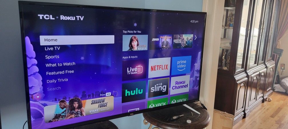 TCL 42" 4k Smart Tv