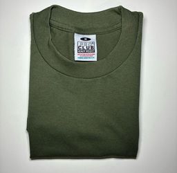 Medium Olive Green Heavyweight Pro Club T-shirt