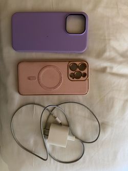 iPhone 14promax cases and charger ( all together for $10 )