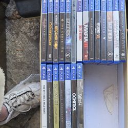 Box Of  PS4 Games