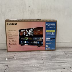 43 “ Samsung smart crystal hdr tv