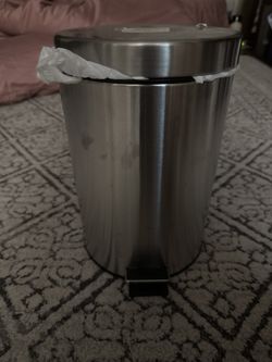 2 Stainless Steel Trash Can