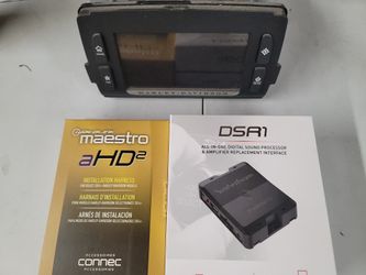 Harley-Davidson Radio Rockford Fosgate DSR1 DSP  Idatalink Maestro 