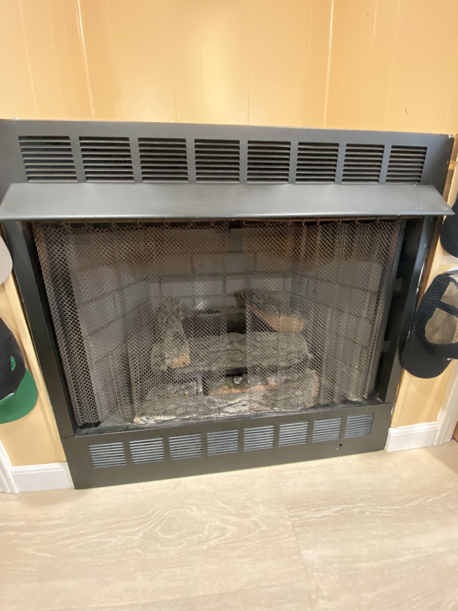 Gas Powered Fireplace