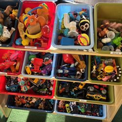 Toys, Cubby Container And Stand Everything For One Price