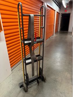 Heavy Duty Appliance Hand Truck Dolly w/ Ratcheting Strap – Made in USA – Excellent Condition