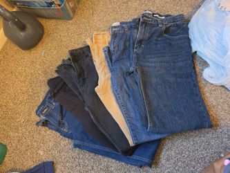 6 boy pants for $30 size 14 boys