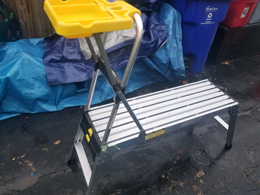Paint ladder stand