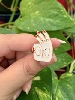 It’s ok Enamel Pin