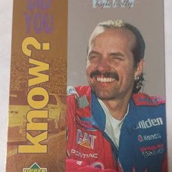 1995 Kyle Petty Upper Deck Motorsports Racing Card 