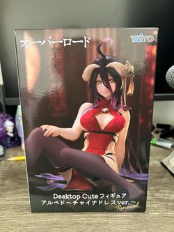 ALBEDO OVERLORD DESKTOP CUTE FIGURE SEALED IN BOX