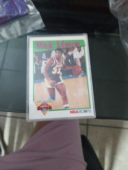 Magic Johnson NBA Yearbook Class Of 79 91 NBA HOOPS ##321