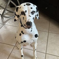 Ceramic Dalmatian Statue
