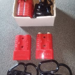 New Red 4 Terminal Pins 600v Quick Connect Pins