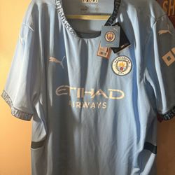 Puma Soccer Jersey Manchester City