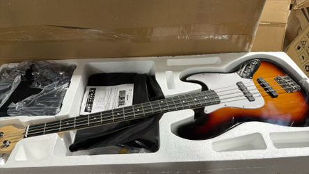 ❤️‍🔥 Electric Bass with 20W Amplifier,