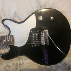 Electric Guitar With Backpack 