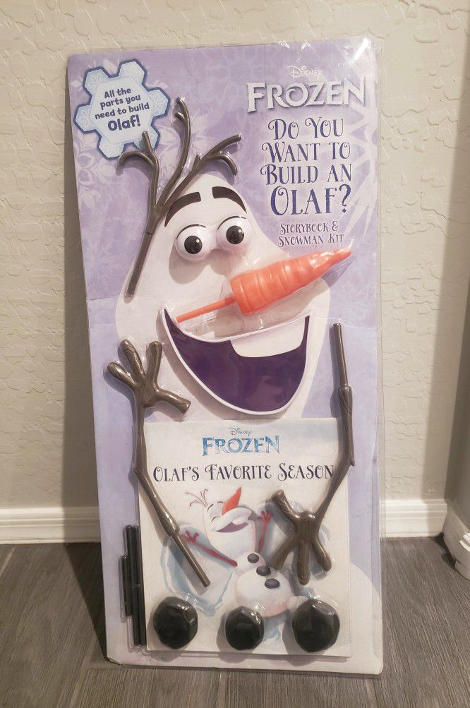Disney FROZEN- Olaf Snowman Kit• $15firm 