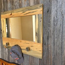 Unique Mirror Coat Hanger
