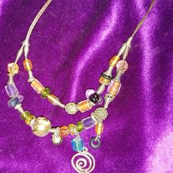 Chico's Boho Gypsy Style Necklace